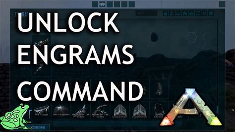 Ark unlock all engrams command - 314k members in the ARK community. Welcome to the Ark: Survival Evolved Subreddit. Press J to jump to the feed. Press question mark to learn the rest of the keyboard shortcuts ... and have reached max level but don't have enough points to learn every engram is it considered cheating to use the give engrams command to learn every engram.